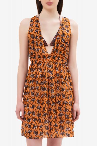 Diane - Short dress in floral pattern