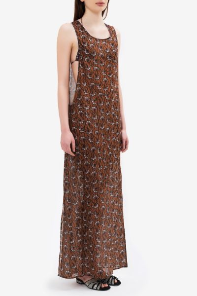 Camargue - Long cover up in floral pattern