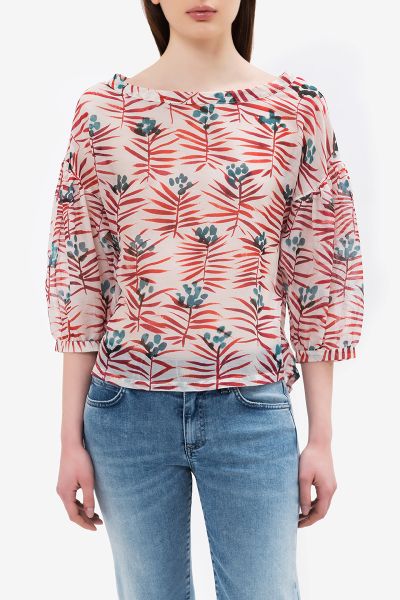 Egret - Wide sleeve shirt