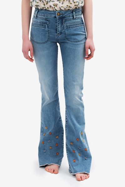 Florence - Jeans with embroidery