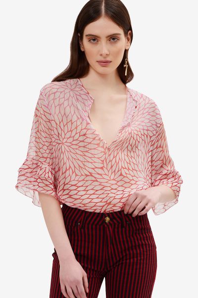 Hoovela - Shirt with corolla sleeve